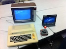 Atari 800 and Joystick